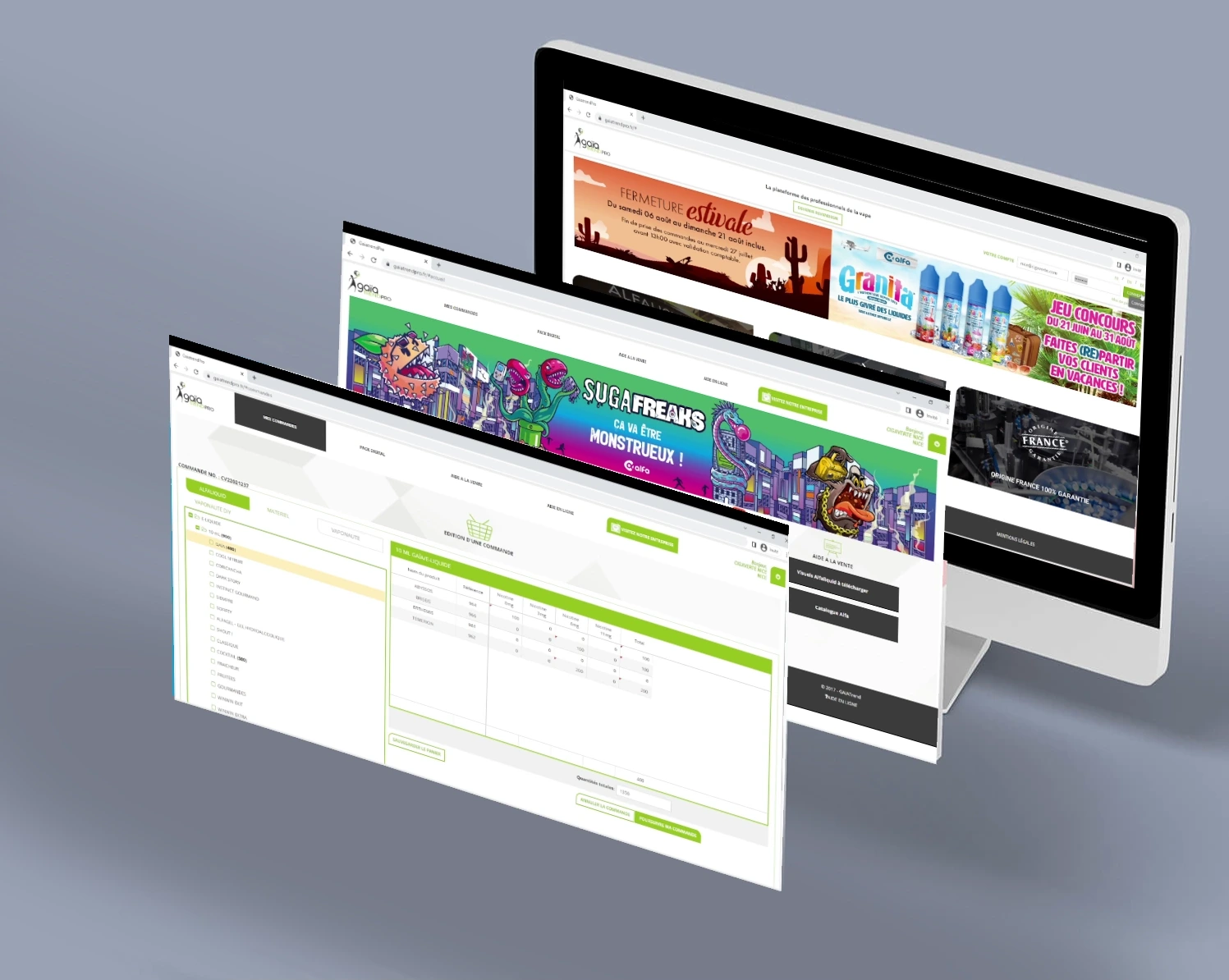 Développement d’une application web B2B