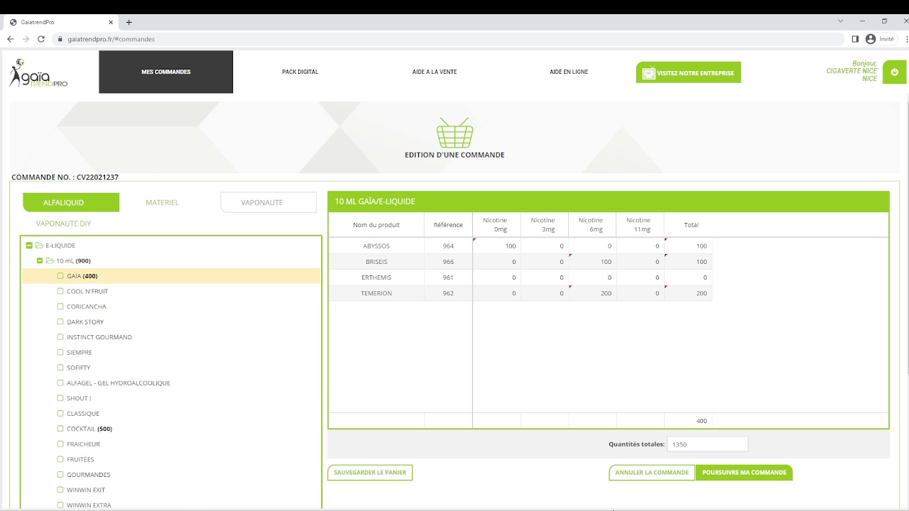 Développement d’une application web B2B - capture 4